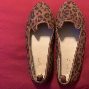 Old Navy little girls size 9 leopard print flats